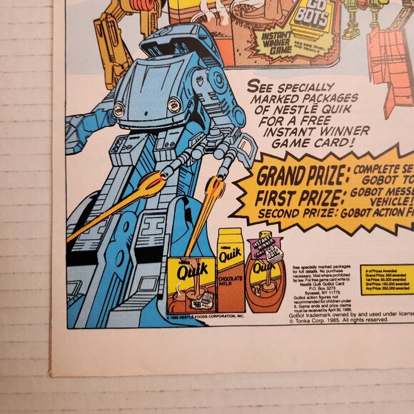 Transformers #12 (1986) Marvel Comics, US Edition, VF - Picture 13 of 13